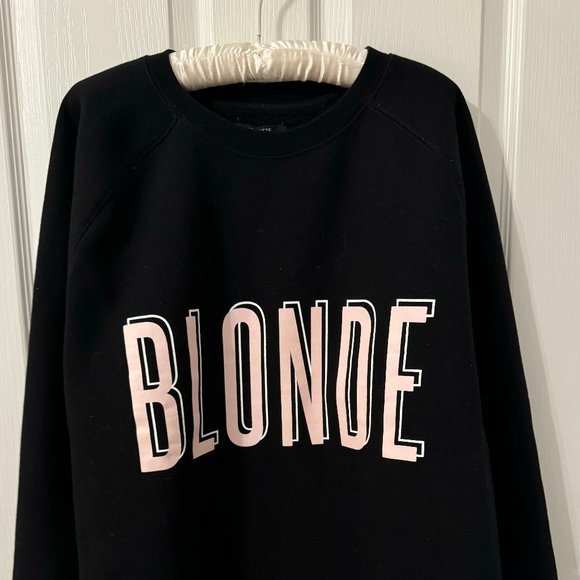 Brunette The Label Tops - Brunette The Label "Blonde" Sweatshirt